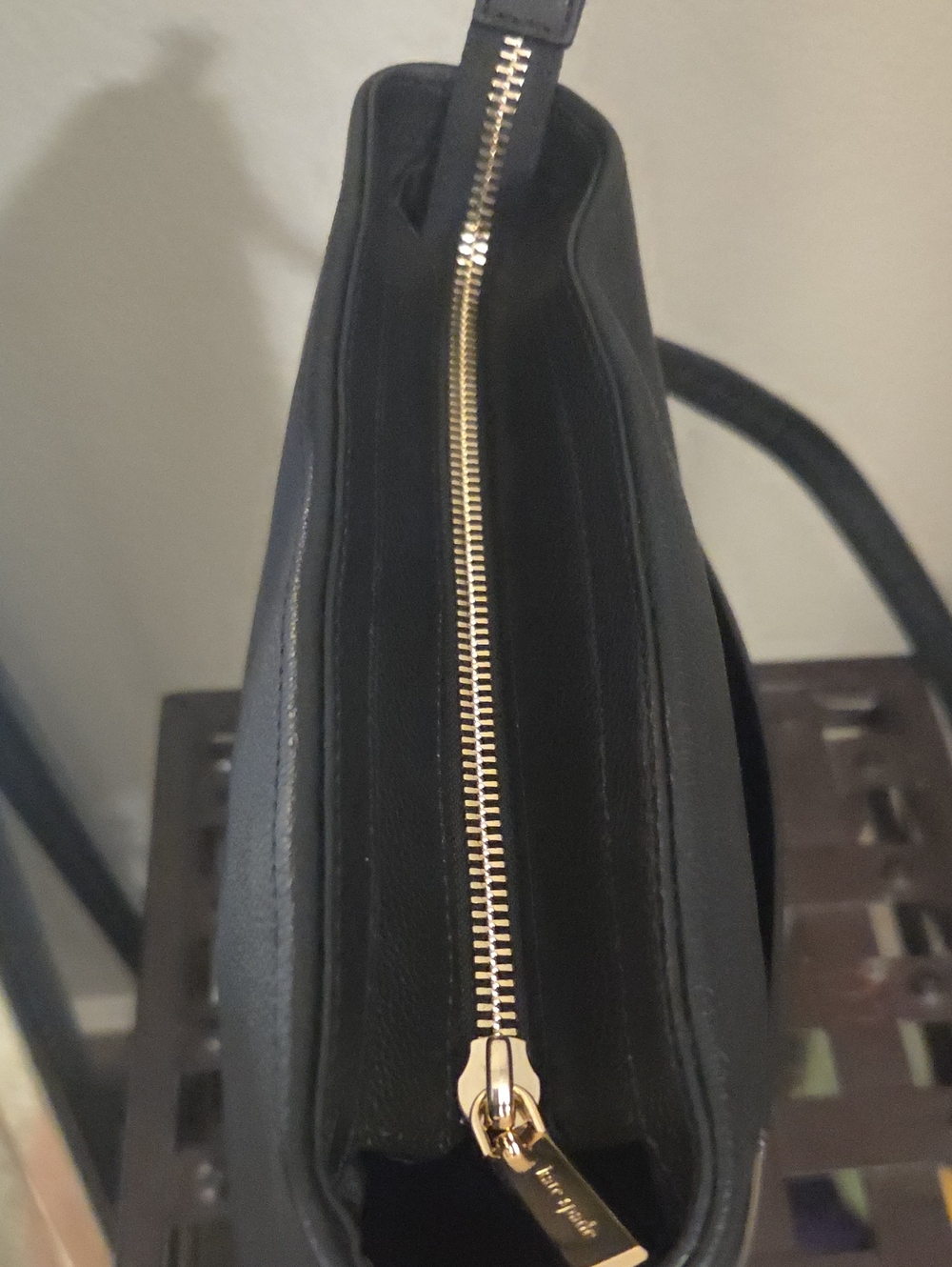 Kate Spade Black Pebbled Leather Crossbody Bag - Picture 4 of 6